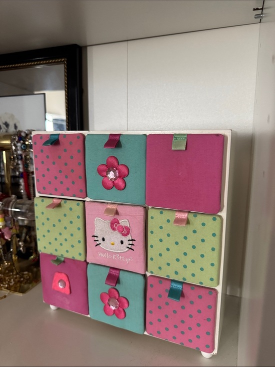 Hello Kitty Accessories - Sanrio 2000s Hello Kitty Mini Drawer Set